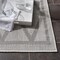 Safavieh 9 x 12 ft. Bermuda 800 Rectangle Power-Loomed Rug Ivory & Light Gray BMU805A-9 - alternate 2